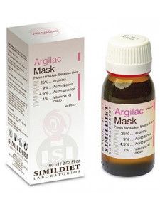argilac peel masque hydratant simildiet régénérant anti inflammatoire sensible peau jeune éclat clarifiant