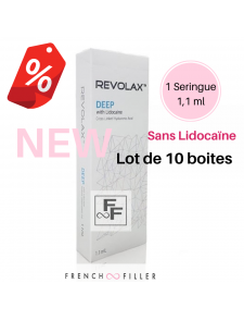 Pack of 10 REVOLAX DEEP WITHOUT LIDOCAINE