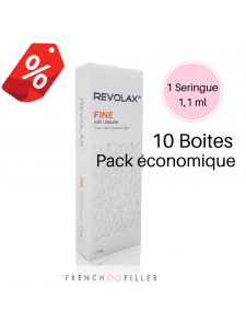 Pack 10 REVOLAX FINE LIDOCAINE