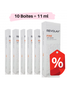 Pack of 10 REVOLAX FINE LIDOCAINE