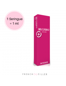 BELOTERO INTENSE LIDOCAINE acide hyaluronique injectable volume lèvres rides nez pommettes menton sillons nasogéniens