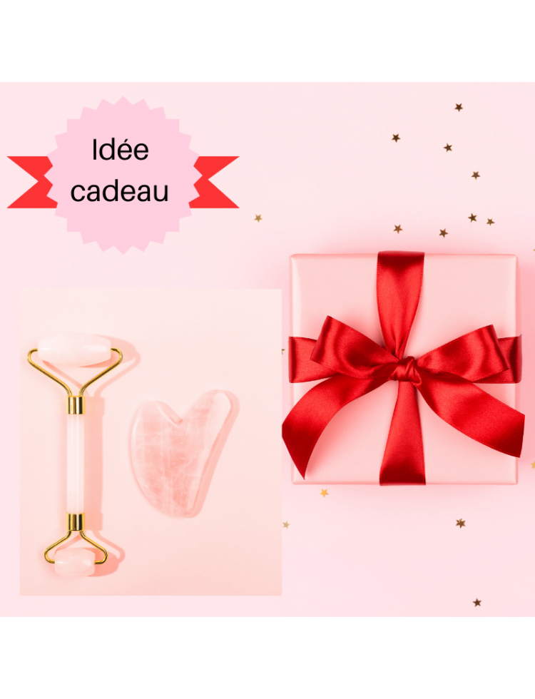 Coffret Gua Sha Pierre + Roller Coffret Gua Sha Pierre + Roller