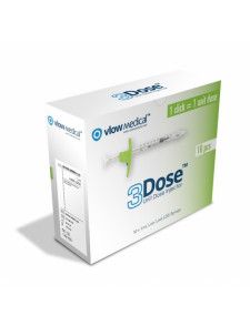 Syringe 3Dose Botox unit dose injector (Green)