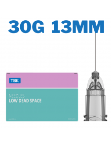 TSK agujas LOW DEAD SPACE 30G 0,3x13mm