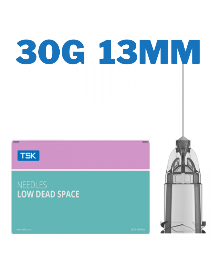 TSK aiguilles LOW DEAD SPACE 30G 0,3x13mm