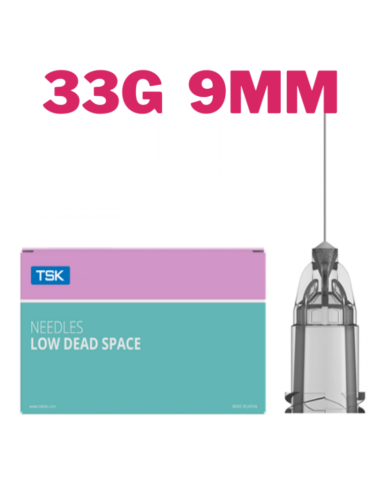 TSK needles LOW DEAD SPACE 33G 0,24x9mm