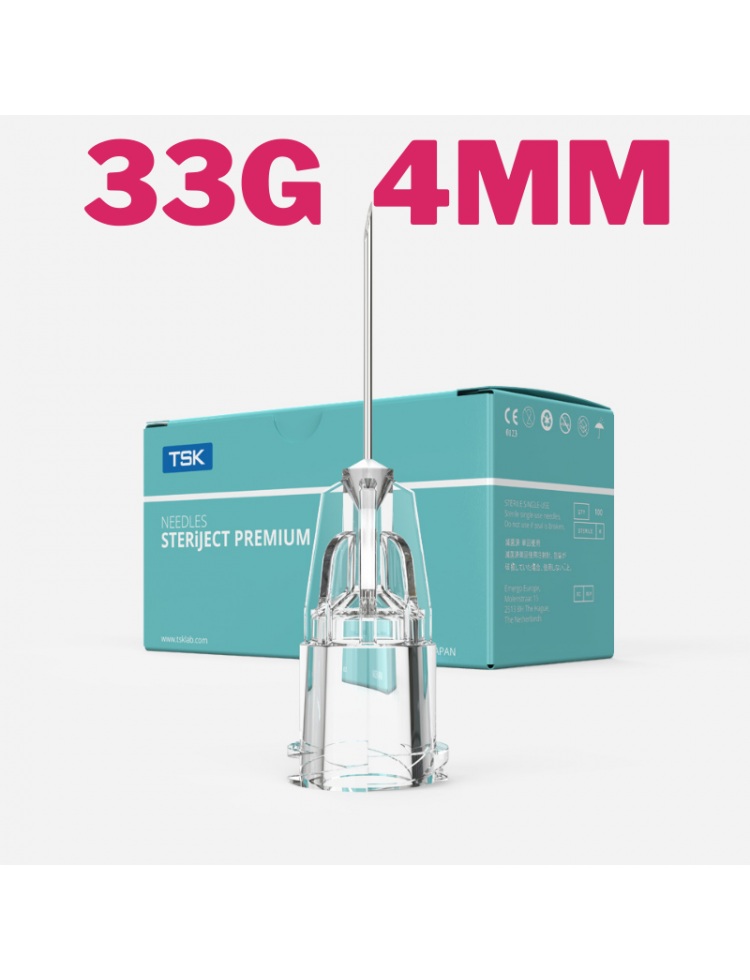 TSK steriject 33G 0,24x4mm TSK steriject 33G 0,24x4mm