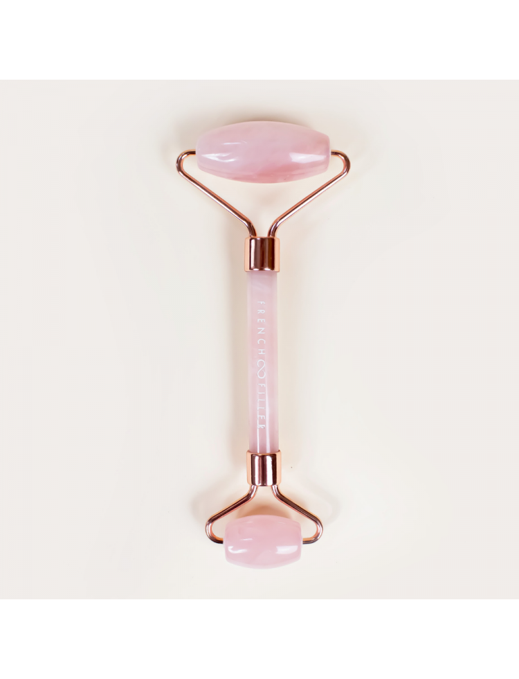 Rouleau de Jade en Quartz rose