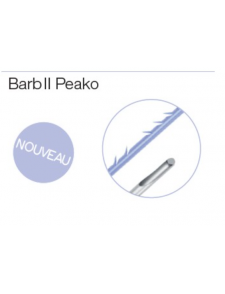BARBII PEAKO 19G/40mm CROMA PRINCESS Fils tenseurs PDO