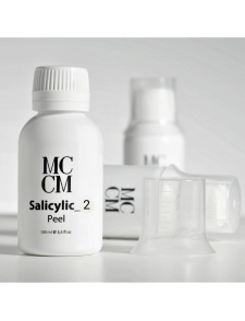 mccm peeling salicylique acné boutons peau grasse pores resserrés