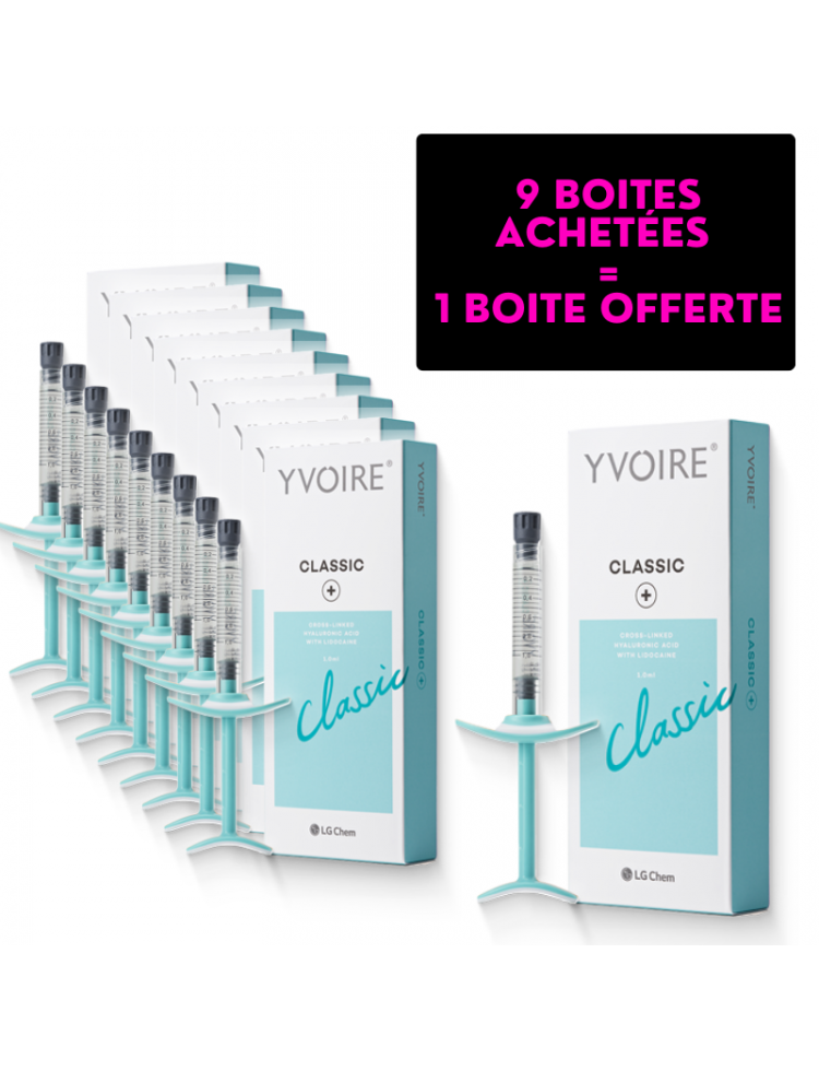 Pack Promo Yvoire Classic Plus 10x1ml