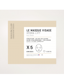 5 MASQUES Hydra-lift (acide hyaluronique+collagène) French Filler