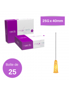 Canules 25G x 40mm Magic Needle