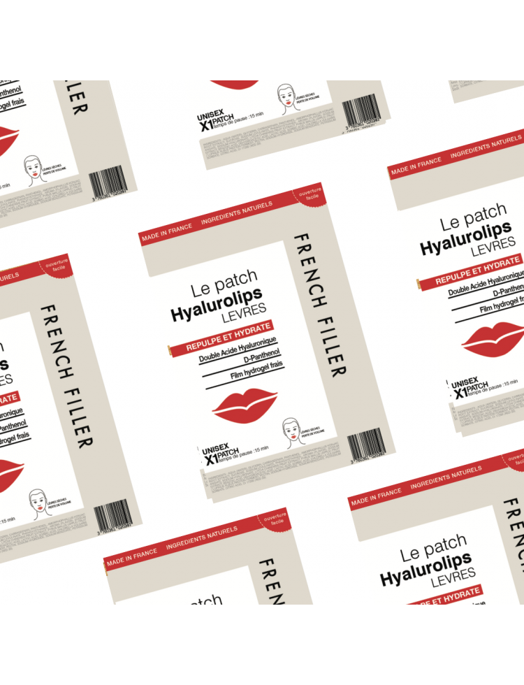 Patch lèvres Hyaluro Lips French Filler Beauty