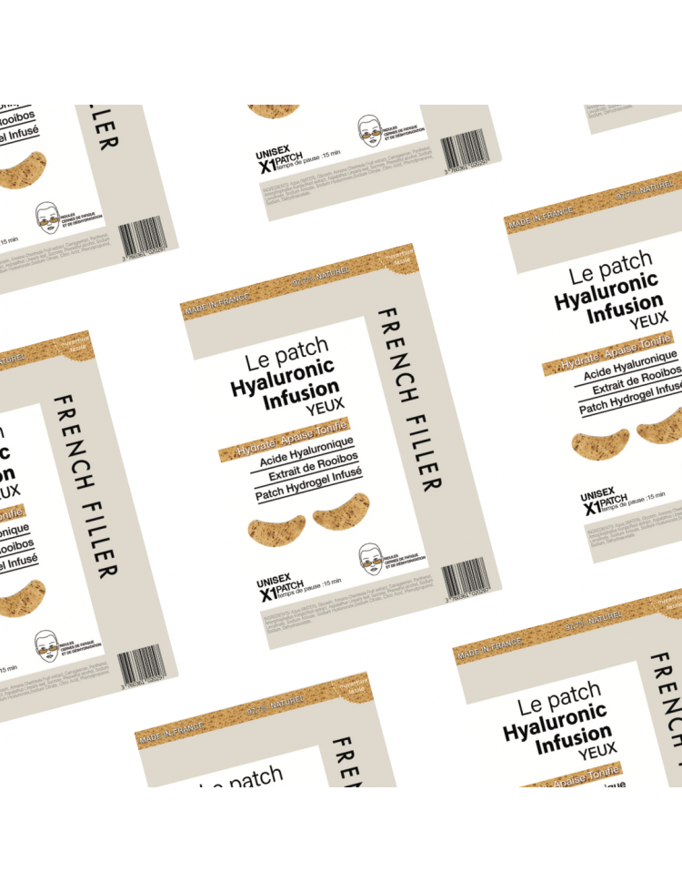 Patch Yeux - Hyaluronic Infusion - French Filler Patch Yeux - Hyaluronic Infusion - French Filler