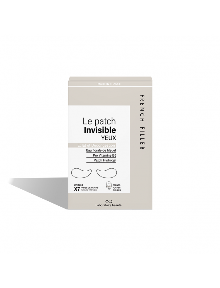 7 patchs yeux Invisibles French Filler (boite de 7)