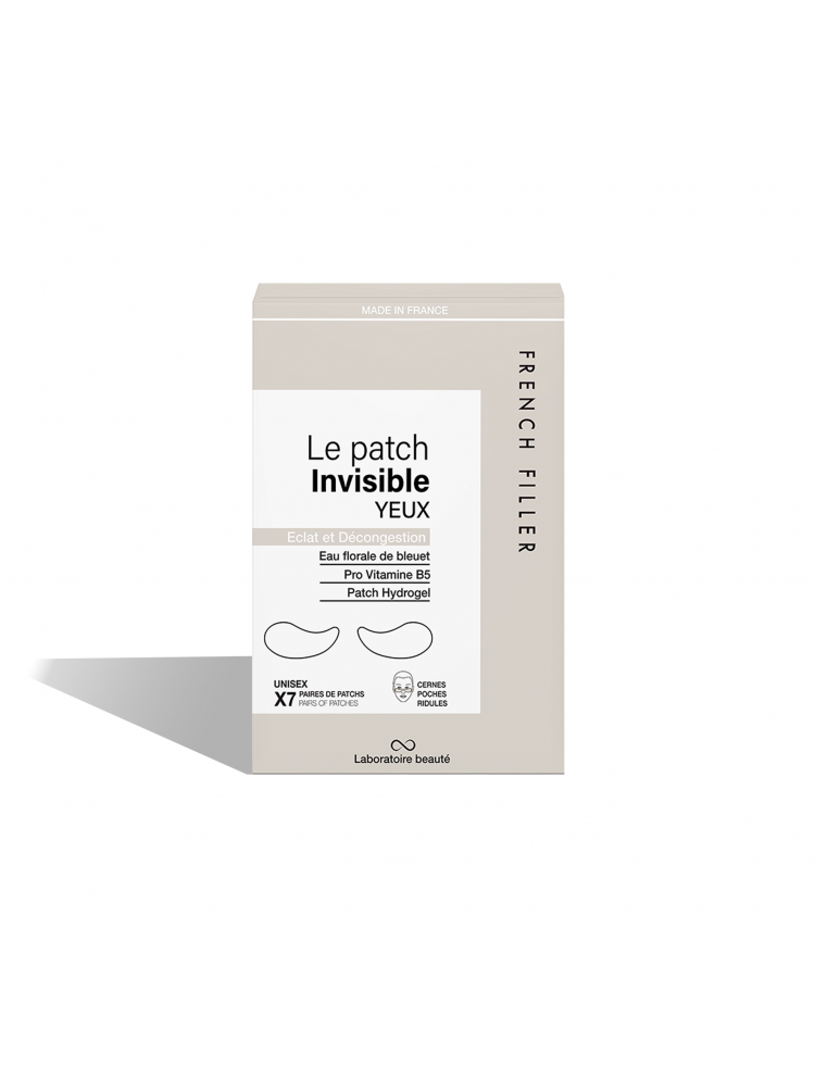 7 patchs yeux Invisibles French Filler (boite de 7) 7 patchs yeux Invisibles French Filler (boite de 7)
