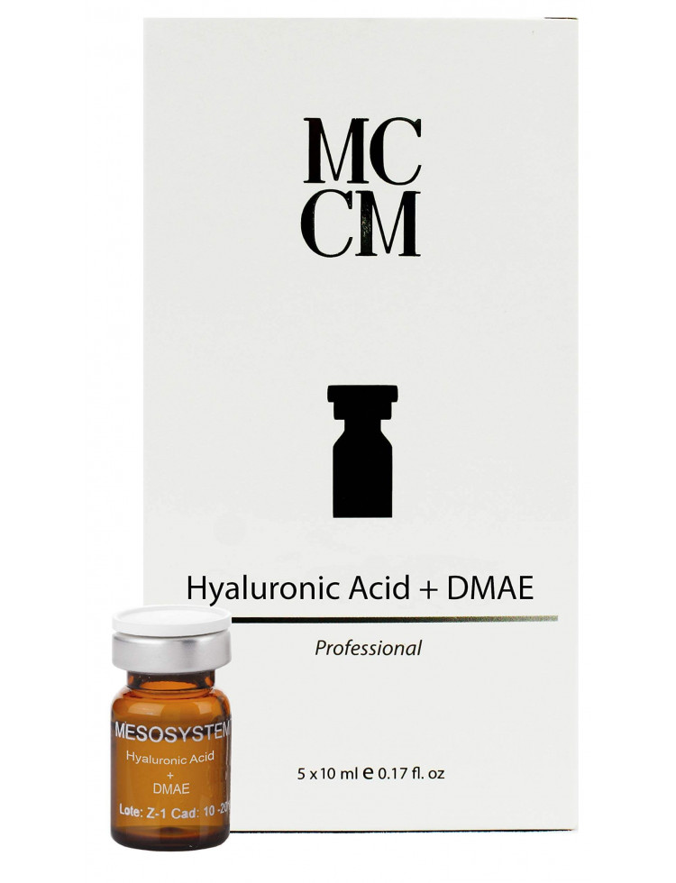 ACIDE HYALURONIQUE + DMAE MCCM  (5x10 ml)