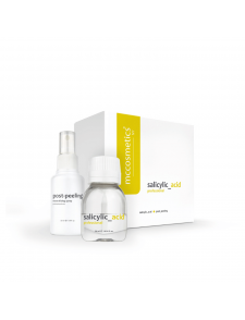 salicylic acid peel mccosmetics acne prone skin oily skin scars exfoliating softening