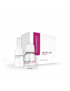 glycolic acid peel peeling acne scars photo aging deep wrinkles smoothes fine lines