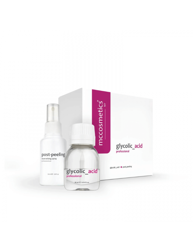 Glycolic Acid Peel + Post Peel MCCOSMETICS Glycolic Acid Peel + Post Peel MCCOSMETICS