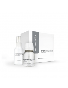 peeling peel brightening éclaircissant mccosmetics tache pigmentaire acné dépigmentation