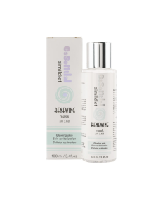 renewing mask masque simildiet terne éclat adoucit lisse teint