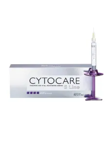 cytocare S line revitacare complexe rajeunissant visage acide hyaluronique injection qualité peau