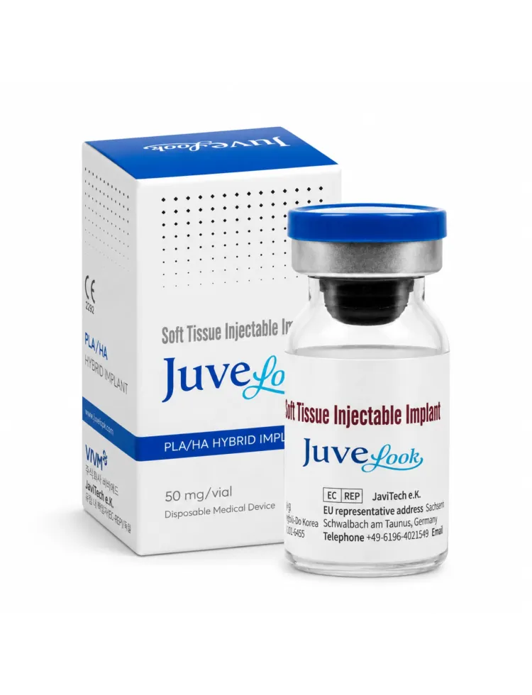 JUVELOOK 50mg/vial - Biostimulateur PDLLA-HA - Rajeunissement cutané [RÉSERVÉ MÉDECINS]