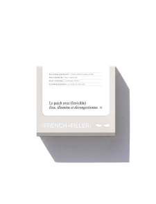 patch invisible yeux acide hyaluronique frenchfiller yeux rides ridules contour provitamine cernes apaiser