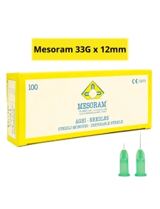 mesoram 33 gauge g 12 mm injection acide hyaluronique
