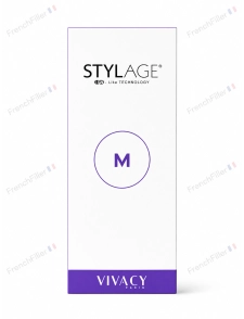 Stylage M injections acide hyaluronique volume visage rides moyennes lèvres filler vivacy