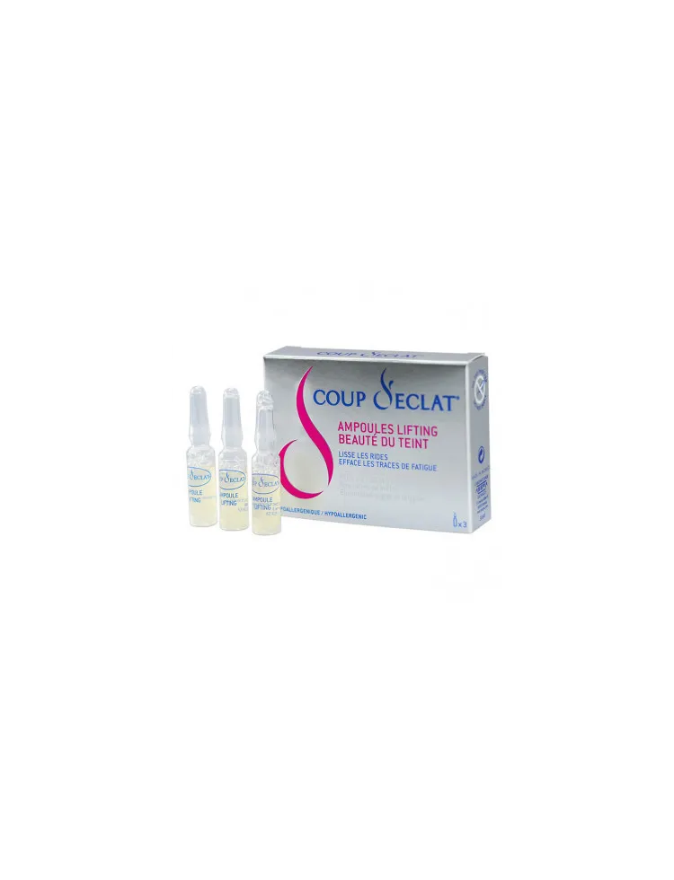 Ampoules Lifting Coup d'eclat x3