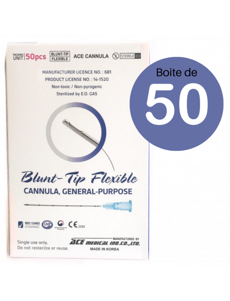 27Gx40 Micro-canule Flexible ACE Medical 27Gx40 Micro-canule Flexible ACE Medical