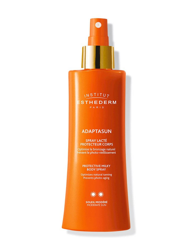 Adptasun spray lacté soleil modere Esthederm Adptasun spray lacté soleil modere Esthederm