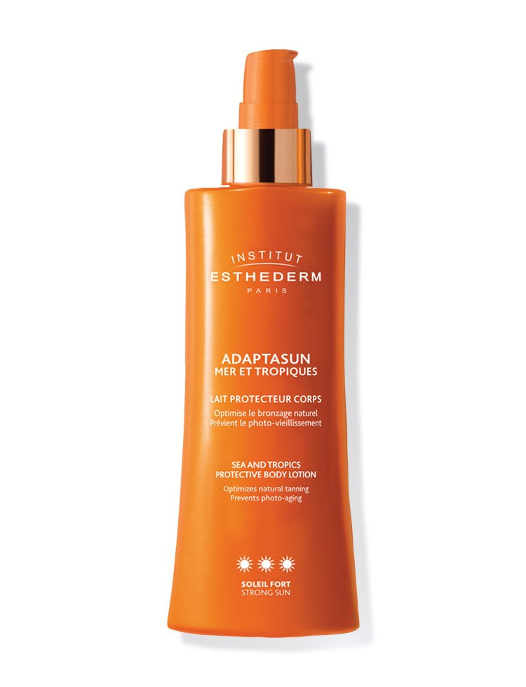 Adptasun lait corps soleil fort Peau sensible Esthederm Adptasun lait corps soleil fort Peau sensible Esthederm