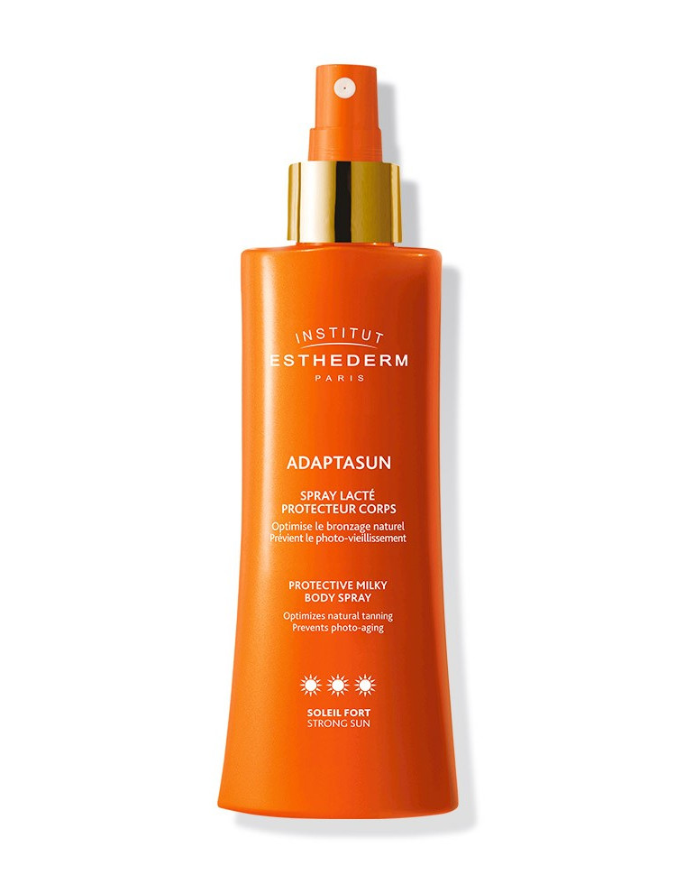 Adptasun spray lacté soleil fort Esthederm Adptasun spray lacté soleil fort Esthederm