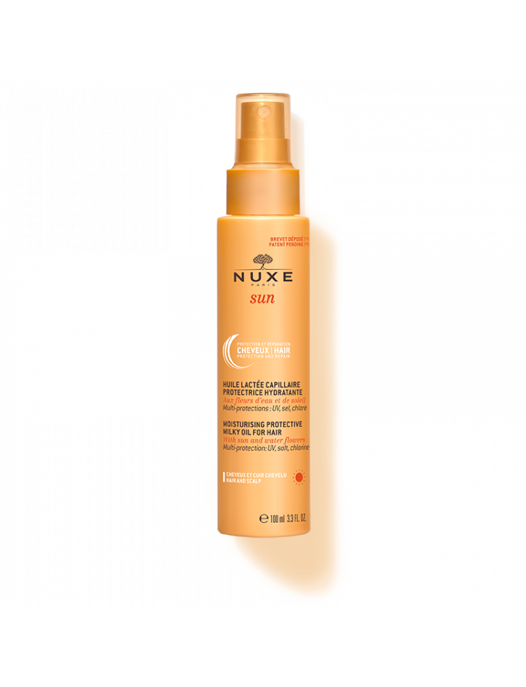 Huile lactée capillaire protectrice Nuxe sun Multi-protections Huile lactée capillaire protectrice Nuxe sun Multi-protections