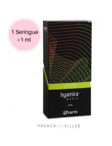 Hyamira Basic injections acide hyaluronique filler lèvres volume rides tempes sourcils Apharm comblement