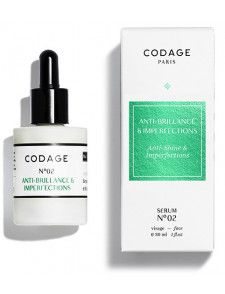 serum anti-shine blemishes codage