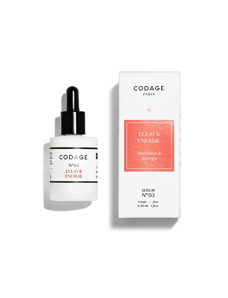 Serum n°3 GLOW & ENERGY Codage