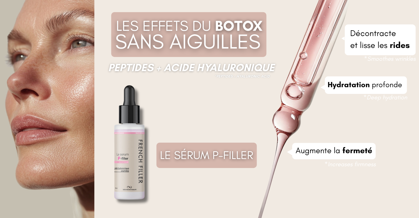 serum p-filler acide hyaluronique effet botox